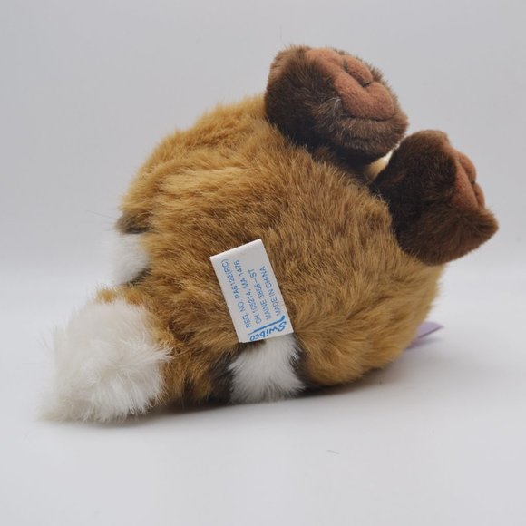 Scooter the Chipmunk Puffkins by Swibco Sty6688 Bean Bag Plush - Picture 6 of 8